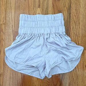 FP Movement by Free People High-Waisted Light Purple Shorts